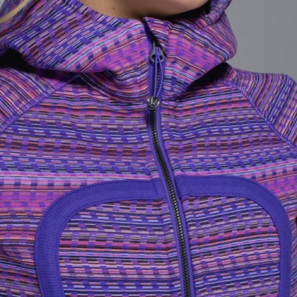 Lululemon Scuba Hoodie II Space Dye Twist Iris - Picture 4 of 11